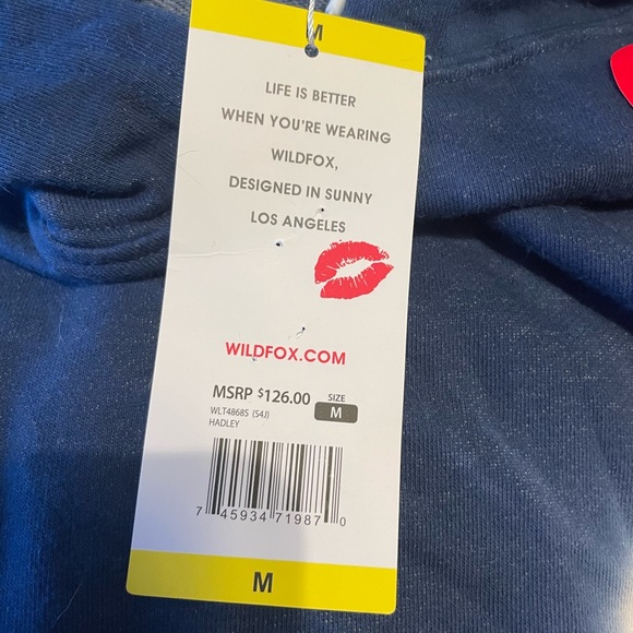 NWT Wildfox tie dye hoodie - Picture 6 of 9